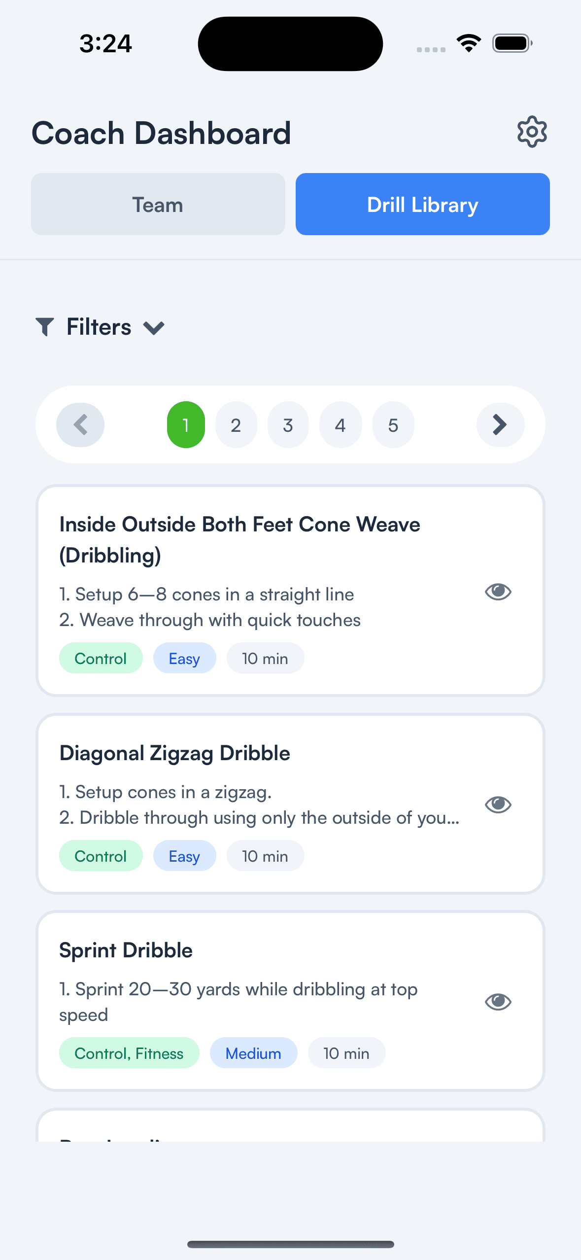 Footwork Coach app screenshot 3