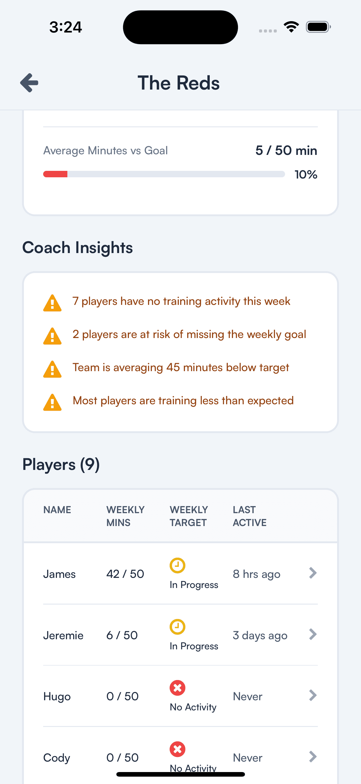 Footwork Coach app screenshot 7